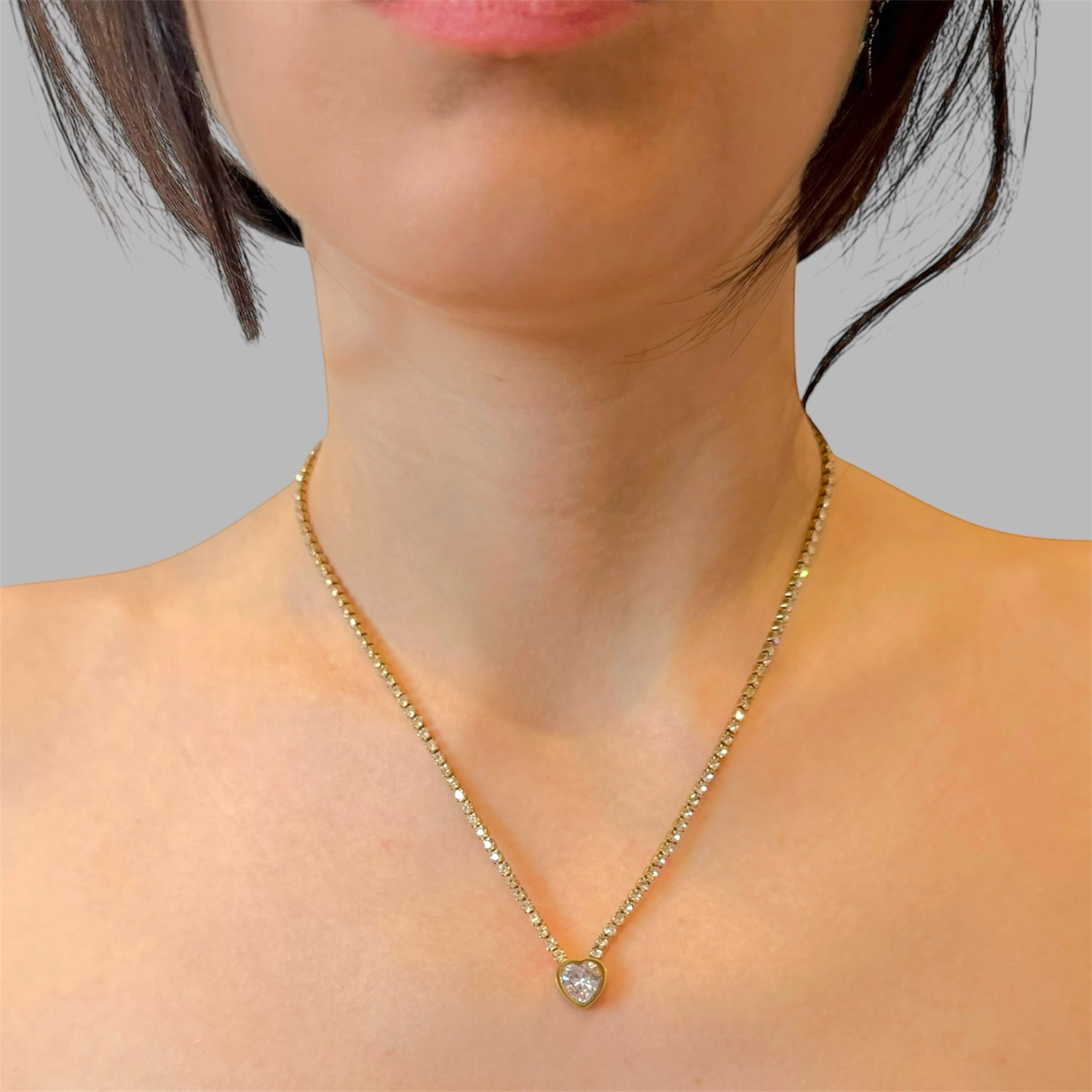 Collana gioia di zircone Sharifa Crystals
